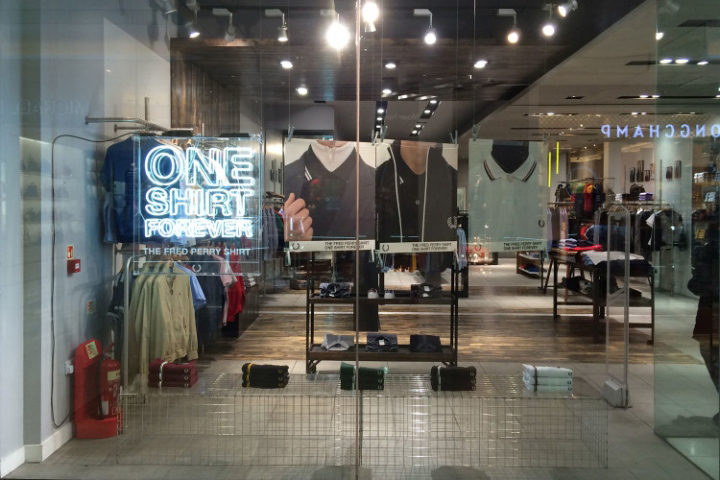 » Fred Perry – Shirt Windows by studioXAG, UK