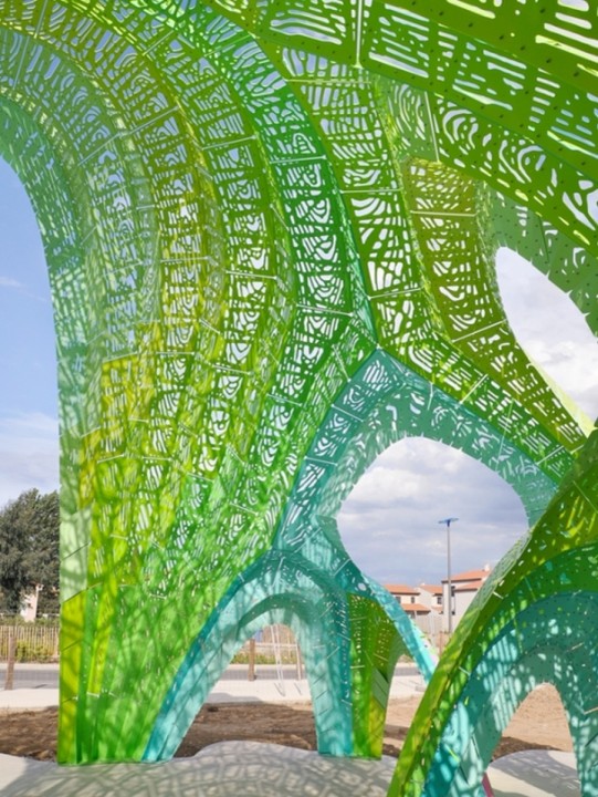 » Pleated Inflation Instllation by Theverymany, Argeles-sur-mer – France