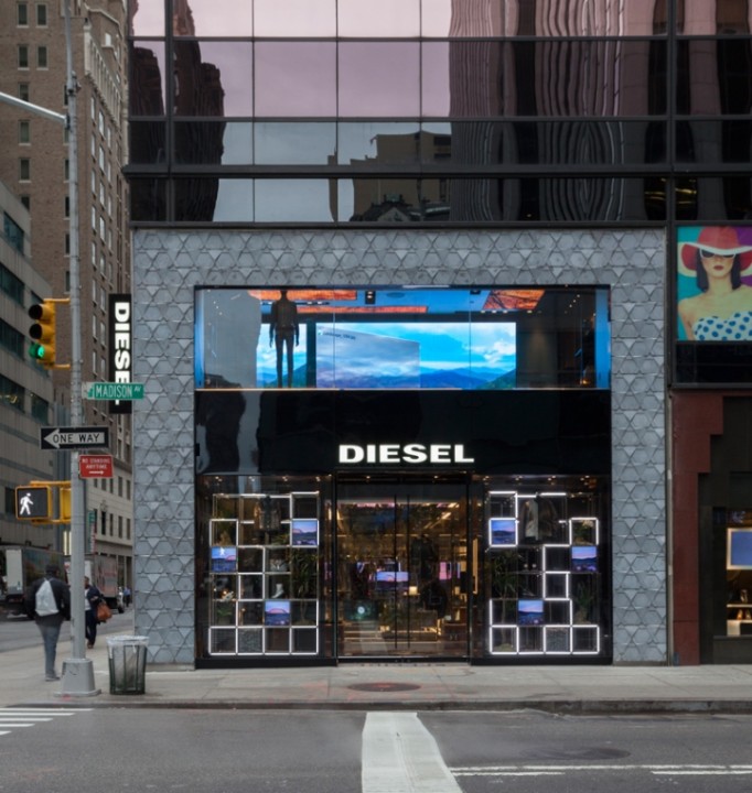 » Diesel flagship store, New York City