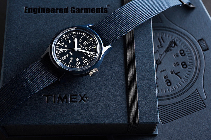Camper watch by Engineered Garments & Timex