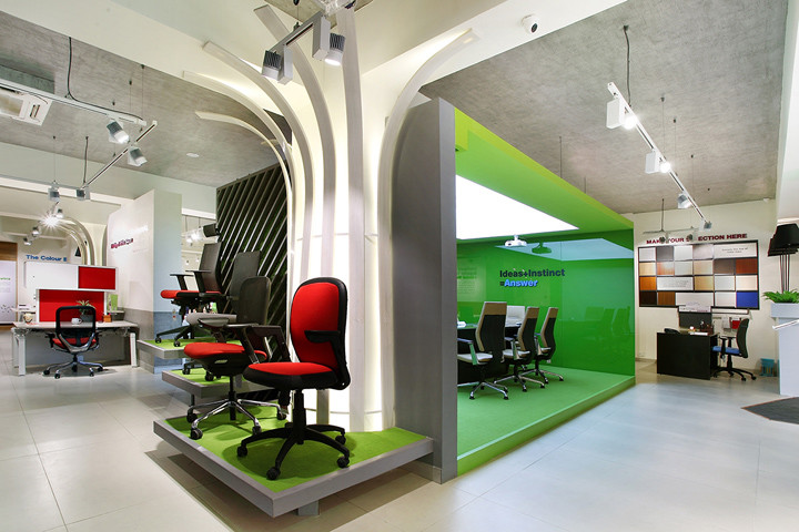 » Godrej Interio B2B store by Four Dimensions, Pune India