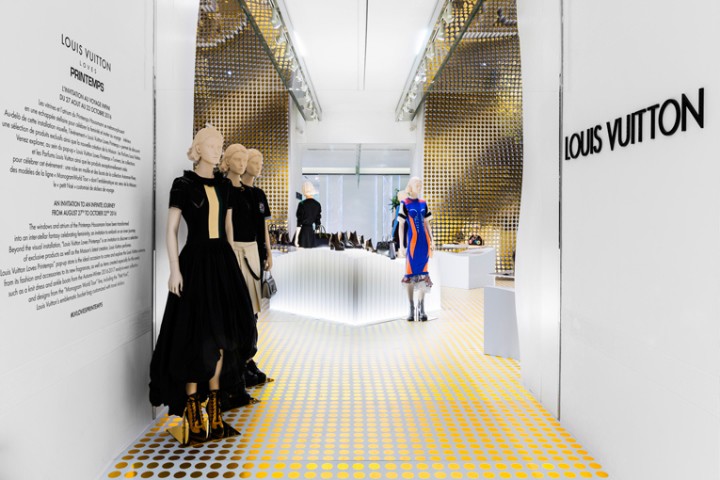 » Louis Vuitton at Printemps, Paris – France