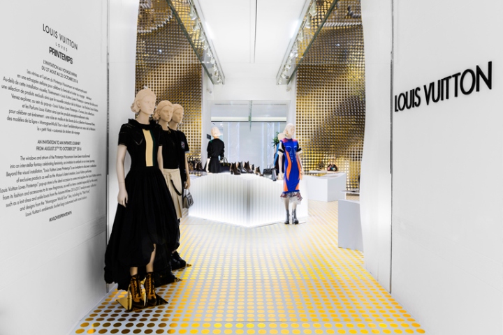 » Louis Vuitton at Printemps, Paris – France