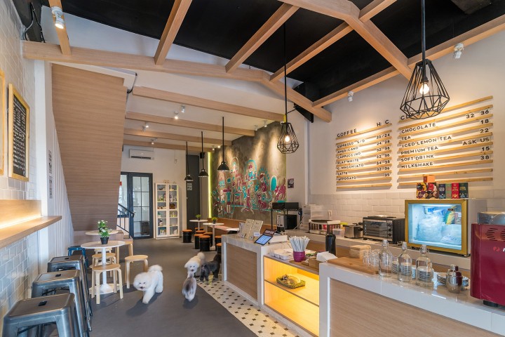 » The Barkbershop Pet Grooming Studio & Cafe by Evonil Architecture