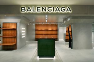 » Balenciaga shop-in-shop, Tokyo – Japan