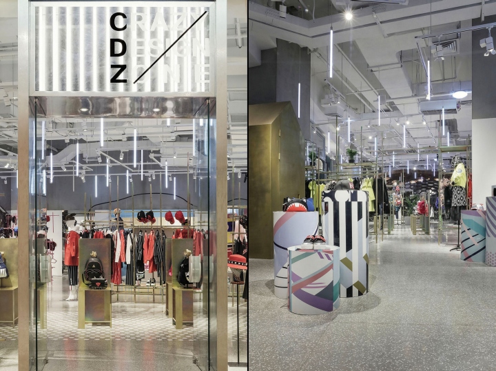 » CDZ fashion brands collection store by A3 VISION, Taiyuan – China