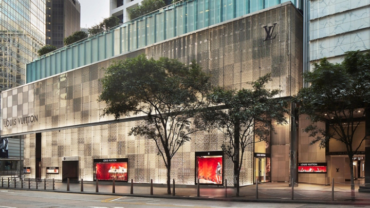 » Louis Vuitton store renewal by Jun Aoki and Peter Marino, Hong Kong