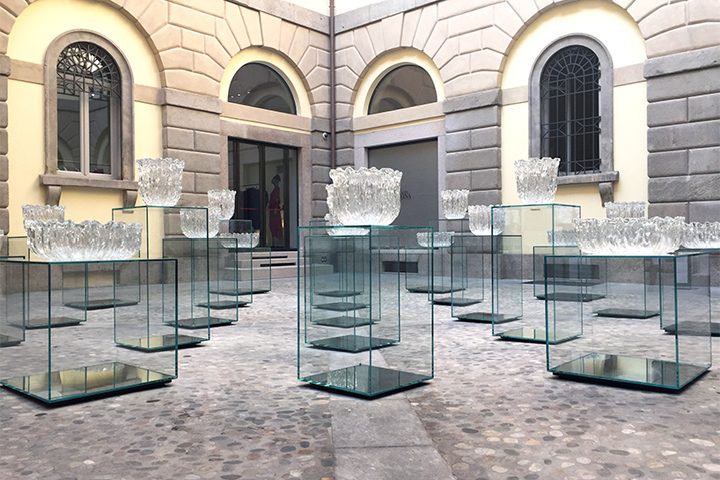 Fountain” collection by Tokujin Yoshioka at Milan Design Week