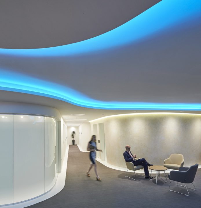 » Fortius Clinic lighting by Hoare Lea Lighting, London UK
