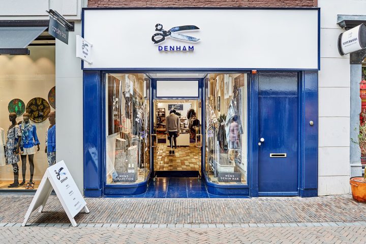 DENHAM store by Jason Denham and in-house design team, Utrecht Netherlands