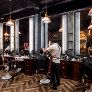 Jack the Clipper flagship barbershop by FormRoom, London - UK