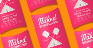» The Naked Marshmallow Co Branding and Packaging Design by Design Happy