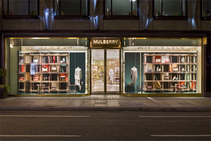 » Mulberry New Bond Street – AW17 Check Window by Mulberry’s Creative ...