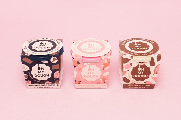 » Oh My Dough branding and packaging by Design Studio B.O.B.