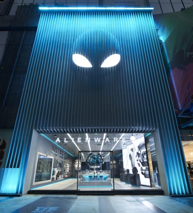 » Alienware flagship store by Gramco, Chongqing – China
