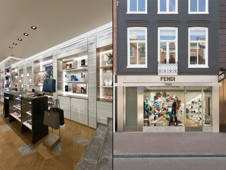 Fendi store, Amsterdam – Netherlands