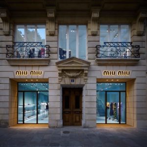 » Miu Miu flagship store, Paris – France