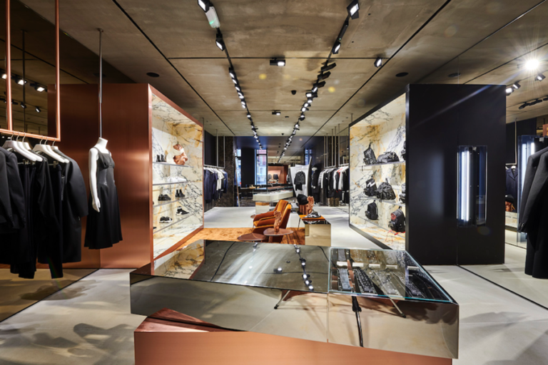 » Neil Barrett store by Zaha Hadid Architects