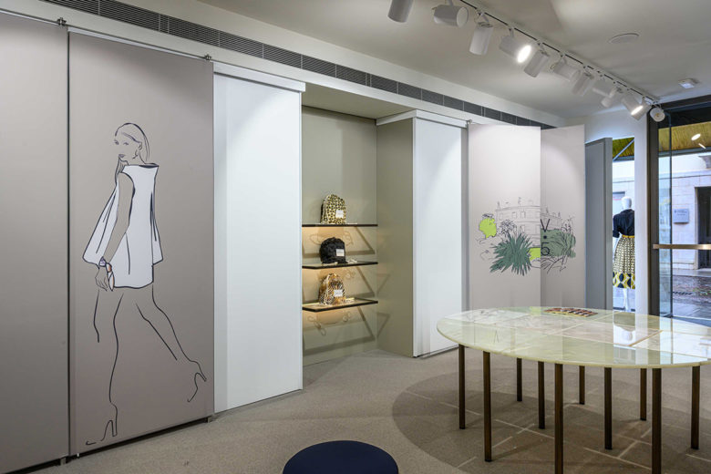 » Vicario Cinque shop design by Wea / Vicario Cinque, Elegance Made in ...