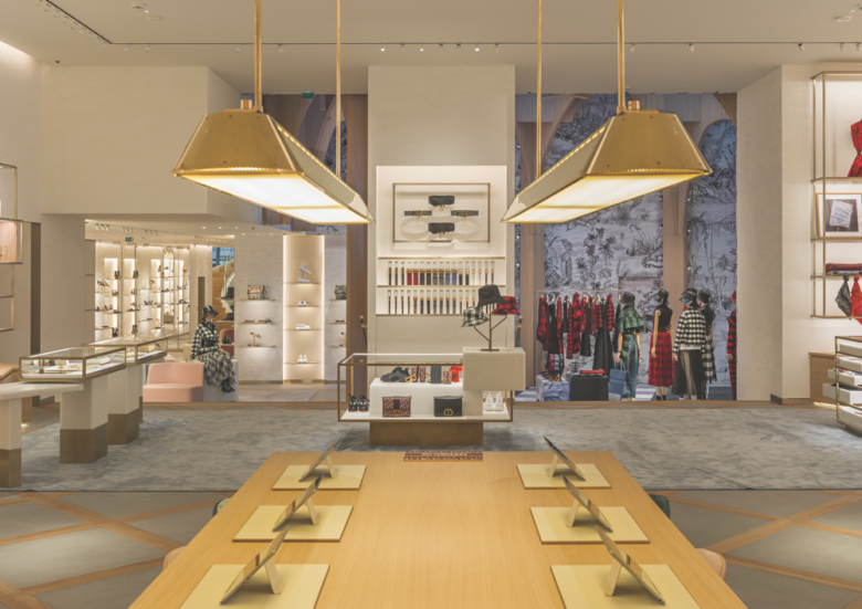Christian DIOR Boutique: Beverly Hills - Stellar Interior Design