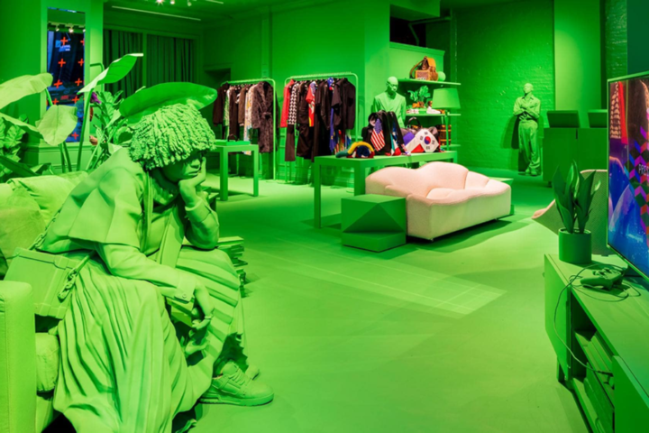 » Louis Vuitton pop-up store