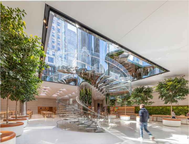 » Apple store by Foster + Partners