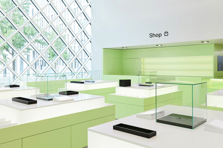 Museum Shop at Futrium Berlin by Coordination Design - Photo: Stefan Hoederath