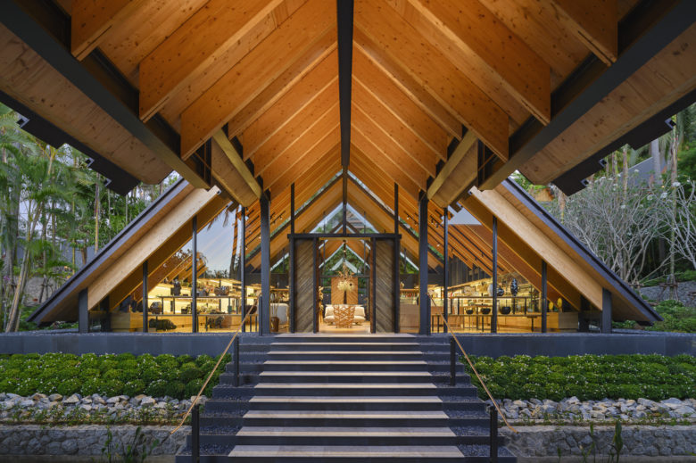 Amanpuri, Thailand - Retail Pavilion by Kengo Kuma