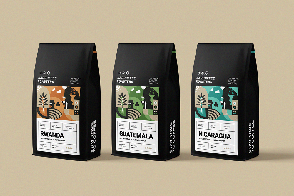 » Narcoffee Redesign by Alexandra Necula