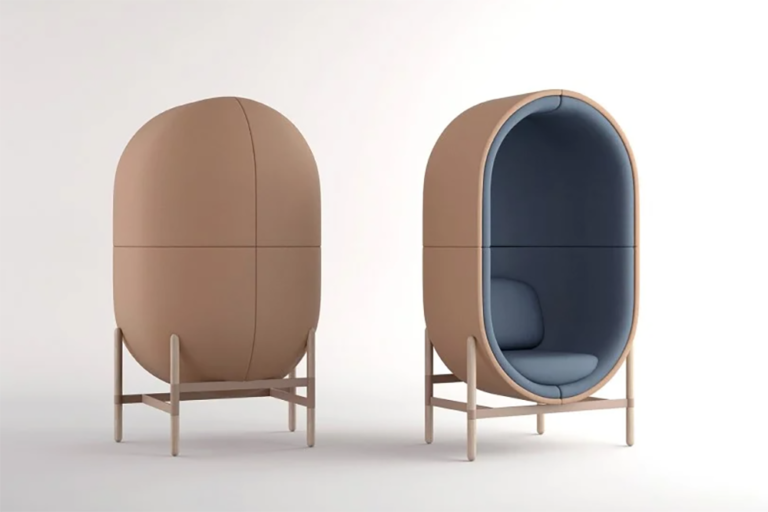 » Capsule soundabsorbing chair by Kateryna Sokolova for Casala