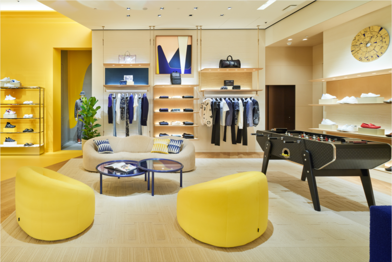 Louis Vuitton men's store