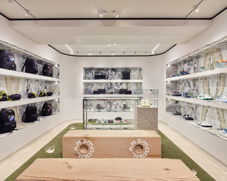 Virgil Abloh Designs an Off-White™ Bedroom Shop-In-Shop