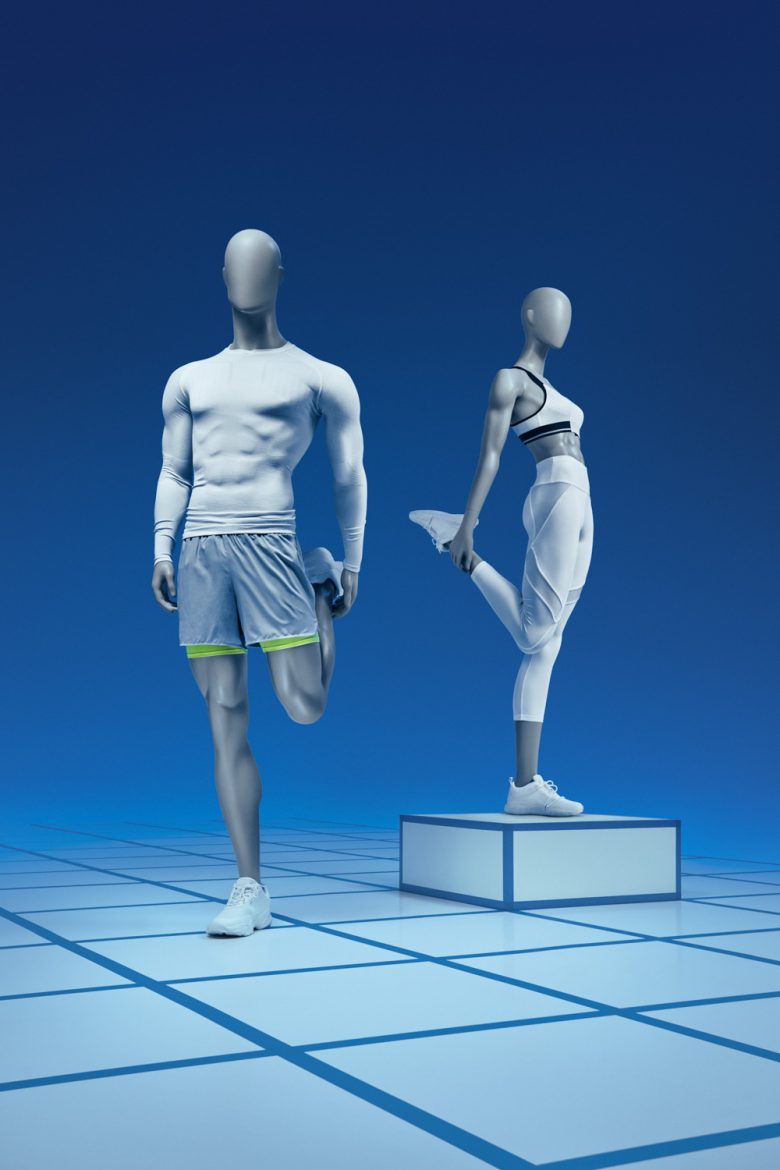 Olympia + Invictus Sport Mannequin Collection by Sempere Mannequins