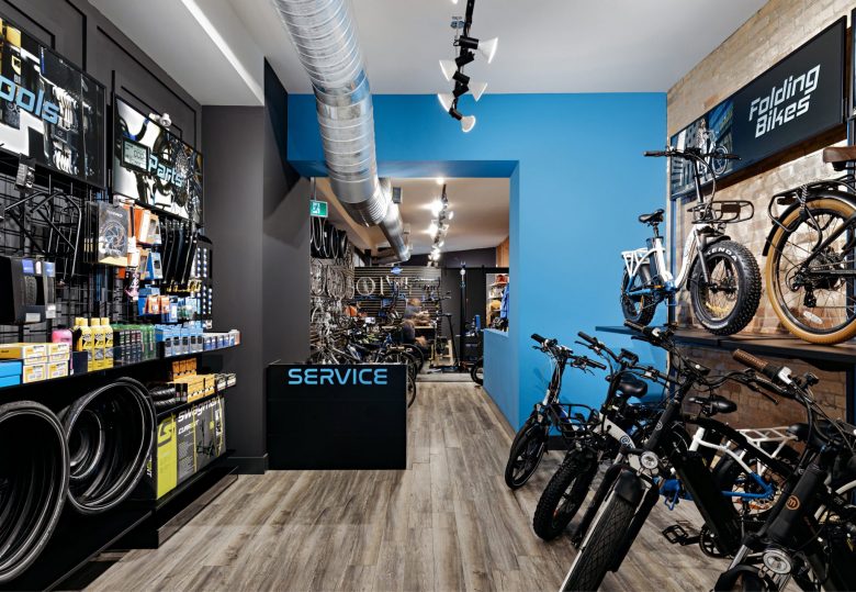 Epic Cycles bicycle store by Figure3