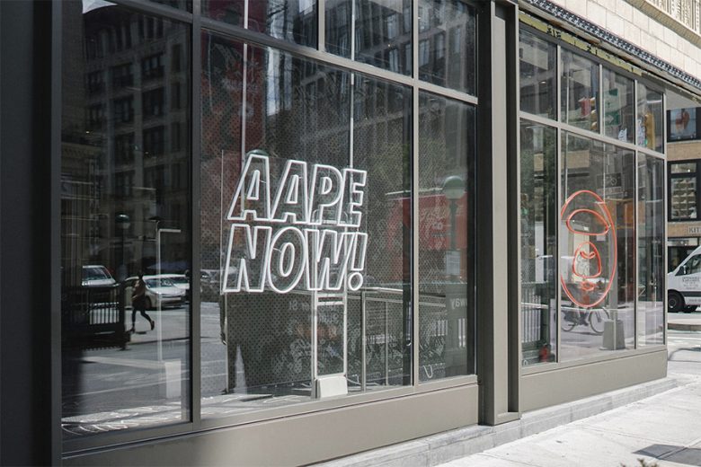 Take a Look Inside AAPE's LA Store