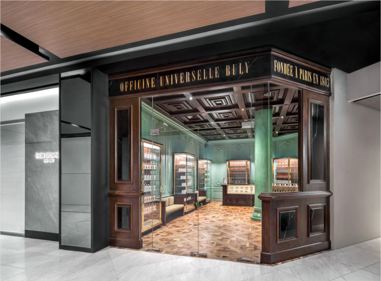 Officine Universelle Buly store by Ramdane Touhami and Art Recherche  Industrie