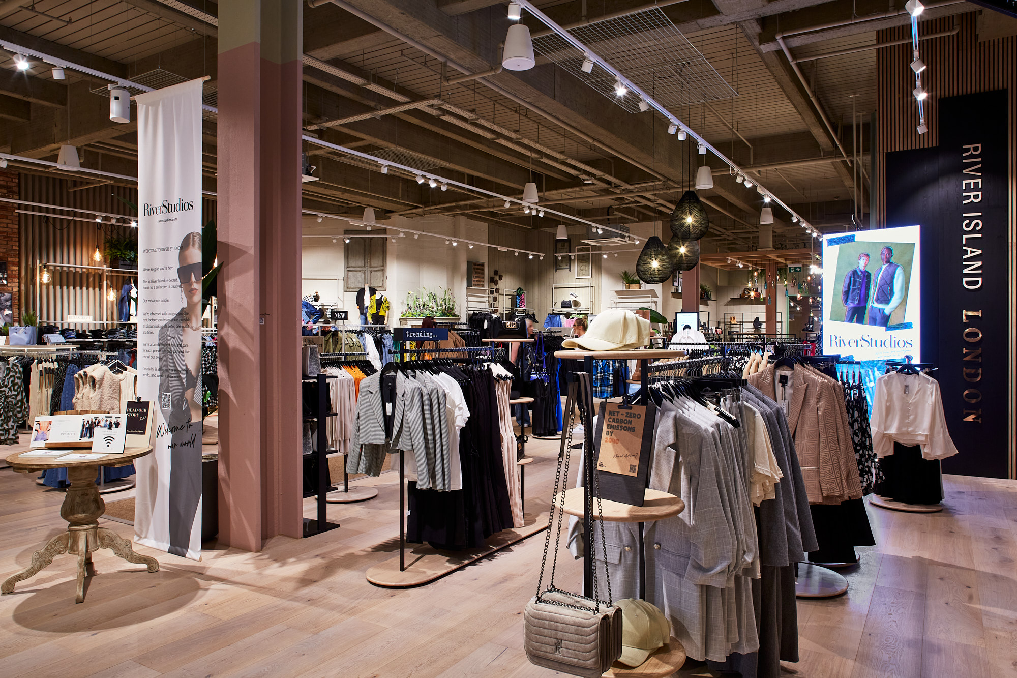 » River Island introduces premiumised store concept that shines a light ...