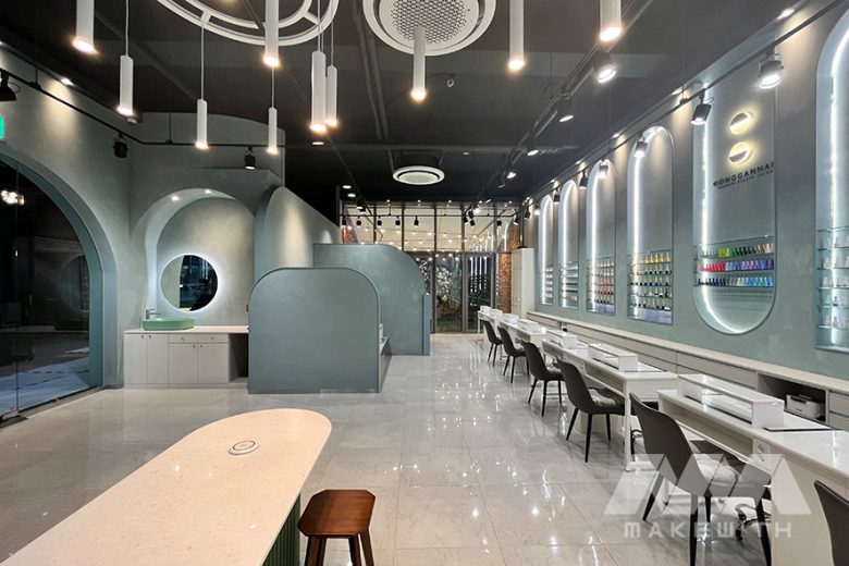Flagship Store Gangnam Nail Shop Interior Design