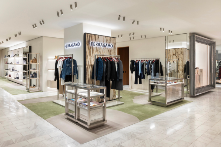 » Ferragamo shop-in-shop