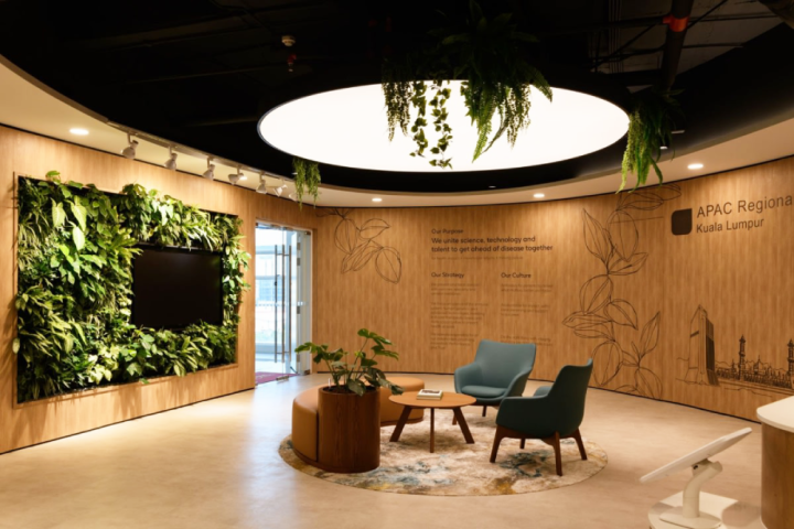 International pharmaceutical company offices by Stoked Associates