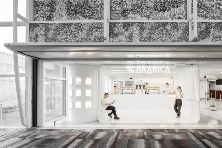 % ARABICA café by Nguyen Khai Architects & Associates