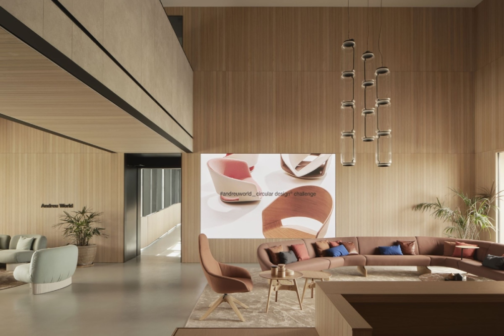 » Andreu World Offices and Showroom by ERRE Arquitectura & Francesc ...