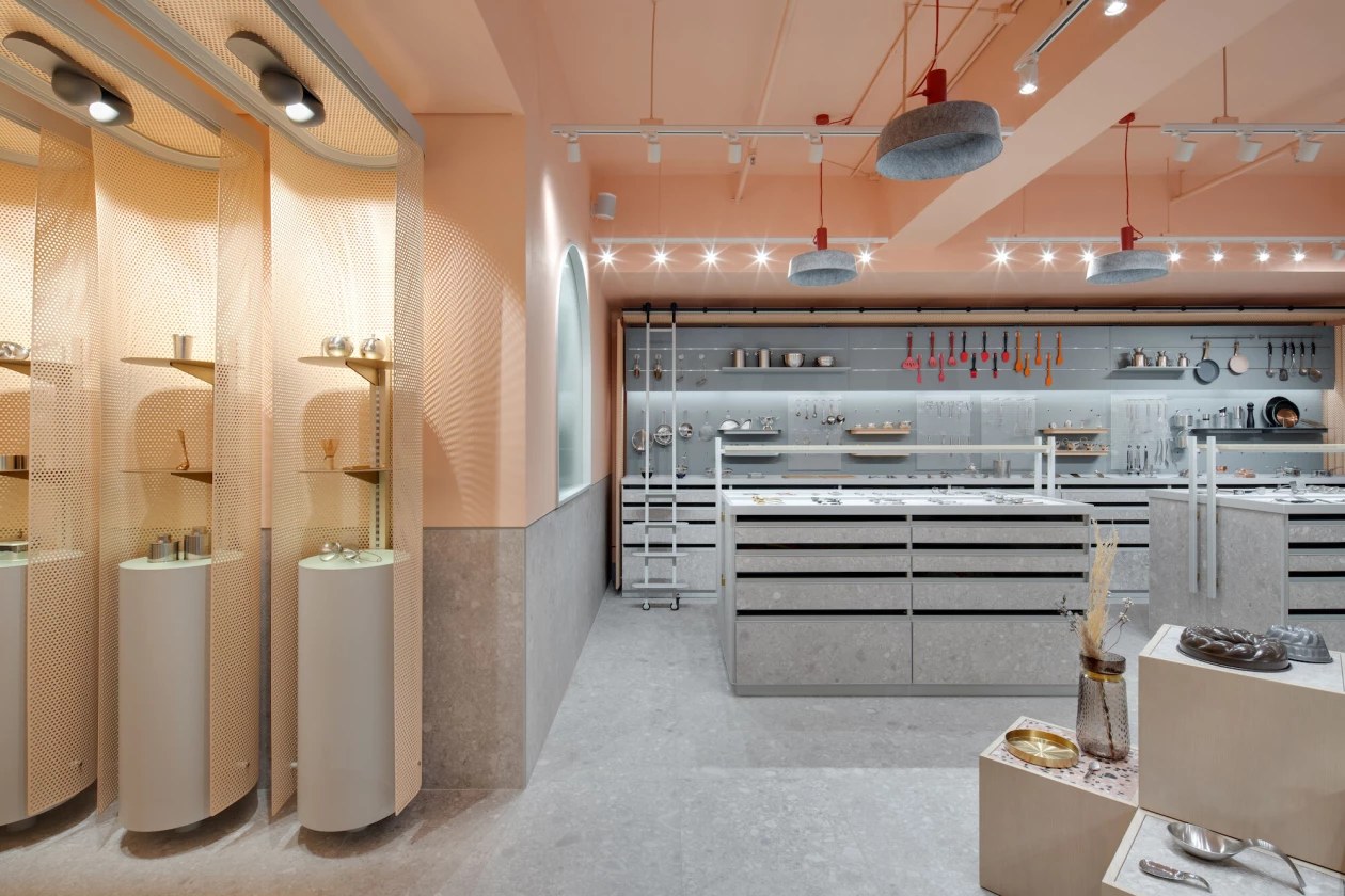 Visual Display Booth Layout » Lee Yuen Housewares showroom, Hong Kong, by Studio X